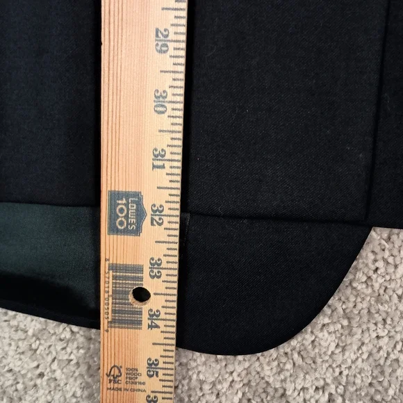 Brooks Brothers BrooksEase Black Wool Mens Blazer 50R - Picture 12 of 15